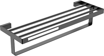Фото Полка Boheme Q 10947-MG для полотенец Gun Metall 60 см