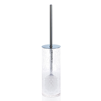 Фото Ершик Decor Walther Crack 0933000 напольный, кристальный/хром