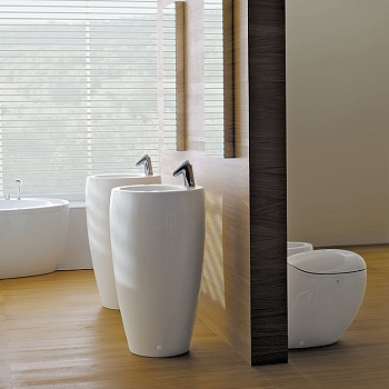 Фото Раковина Laufen Alessi One 8.1197.2.400.104.1 напольная 53 см, цвет белый