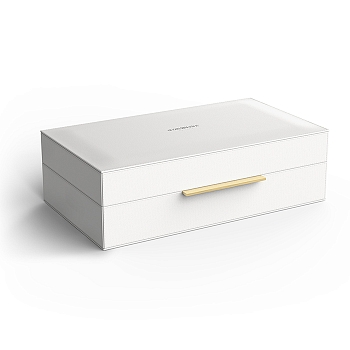 Фото Коробка Decor Walther Brownie 0939850 настольная 30х18х9,5 см, белый