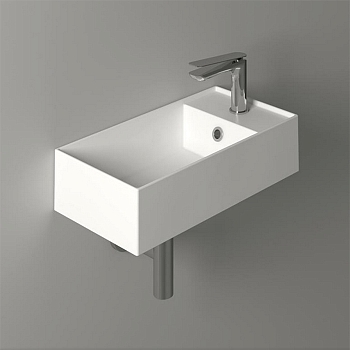 Фото Раковина Simas Agile AG50 bi*1 подвесная 50 см, цвет белый