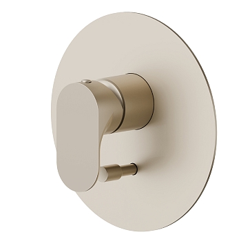 Фото Смеситель Newform Linfa II 69470E.M0.071 для душа с переключателем на 2 потока, шампань матовый