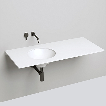 Фото Раковина Salini Marea 1802205M встраиваемая 42 см, цвет белый матовый