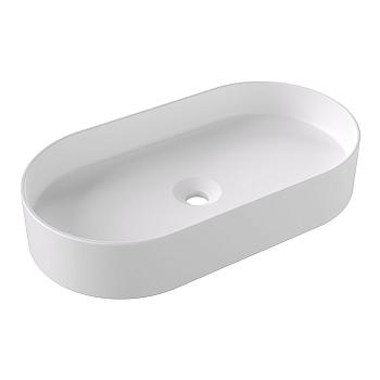 Фото Раковина Alice Hide 31120109 накладная 65 см, цвет белый матовый