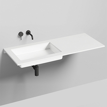 Фото Раковина Salini Marea 1802214M встраиваемая 60 см, цвет белый матовый