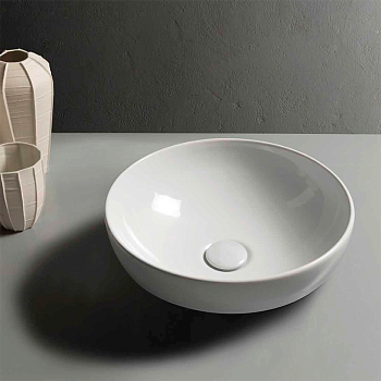 Фото Раковина Globo T-Edge с выпуском 37 см