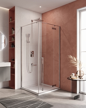 Фото Душевой уголок Cezares LINER-A-1-90-C-Cr-R