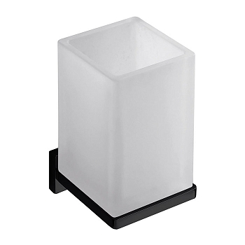 Фото Стакан Colombo Look B1602.NM-VAN подвесной черный матовый