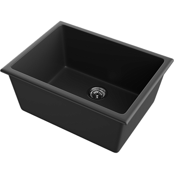 Фото Кухонная мойка Omoikiri Okinoshima 61-U/I-BL 4997063 черный