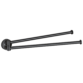 Фото Полотенцедержатель Colombo Plus W4913.GL подвесной графит глянец L 34,5 см