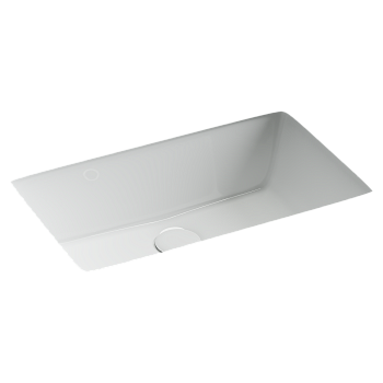 Фото Раковина Ceramicanova Era CN15004 встраиваемая под столешницу 52,5 × 34,5 × 17,5 см, белый глянцевый