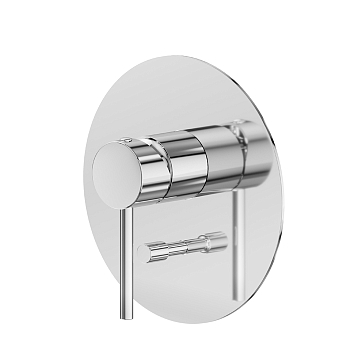 Фото Смеситель Newform XT 4270E.21.018 для душа с переключателем на 2 потока, хром глянец