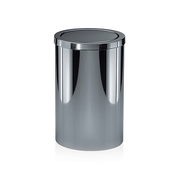 Фото Ведро Decor Walther Basic 0607970 для мусора напольное 20xh32 см, сталь полированная