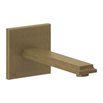 Фото Излив Gessi Eleganza 46100#713 настенный бронза