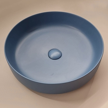 Фото Раковина ArtCeram Cognac 48 см, без слив-перелива, цвет: avio