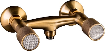 Фото Смеситель для душа Boheme Royal Cristal 314 бронза