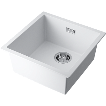 Фото Кухонная мойка Omoikiri Yamakawa 45T-U/I-WH 4993310 белый