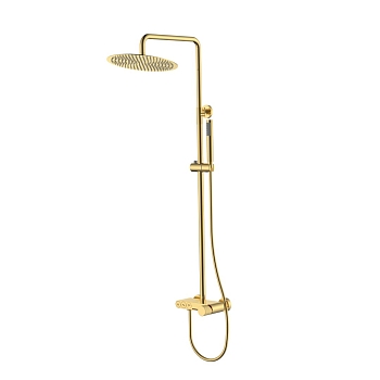 Фото Душевая стойка Boheme Stick 128-GG.3 золото глянец