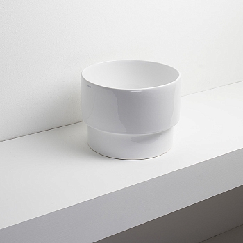 Фото Раковина Simas Po-mo PO03bi встраиваемая 33 см, цвет белый