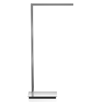 Фото Стойка Decor Walther Straight 0504000 с полотенцедержателем 38xh80 см, хром
