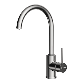 Фото Смеситель для кухни Omoikiri Shinagawa 2 Plus-BN 4994339 нержавеющая сталь