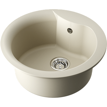 Фото Кухонная мойка Omoikiri Yasugata 48R-BE 4993131 ваниль