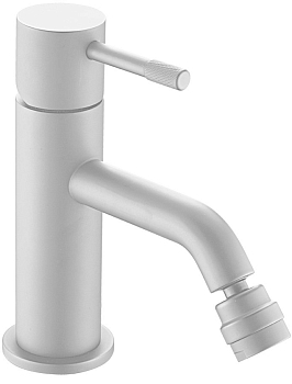 Фото Смеситель для биде Boheme Uno 466-MW белый матовый