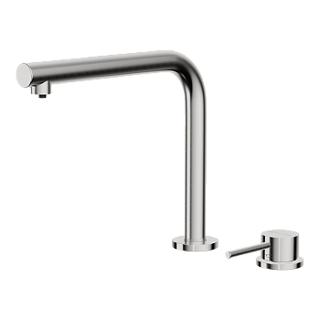 Фото Смеситель для кухни Omoikiri Nara 2 Plus-BN 4994368 нержавеющая сталь