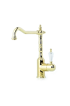 Фото Смеситель для кухни Boheme Tradizionale 102-SW золото