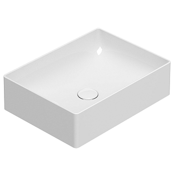 Фото Раковина Globo Le Pietre B6R54BI накладная 50 см, цвет белый