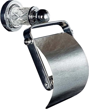 Фото Держатель туалетной бумаги Boheme Murano Cristal 10901-CRST-CH хром