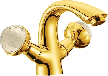 Фото Смеситель для раковины Boheme Imperiale Presente 331 золото