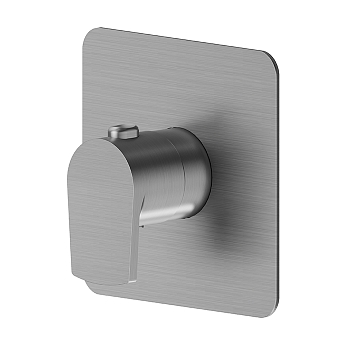 Фото Смеситель Newform Haka 67691E.59.064 для душа термостат, оружейная сталь браш PVD