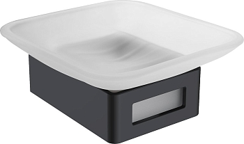 Фото Мыльница Boheme Q 10943-B подвесная черный