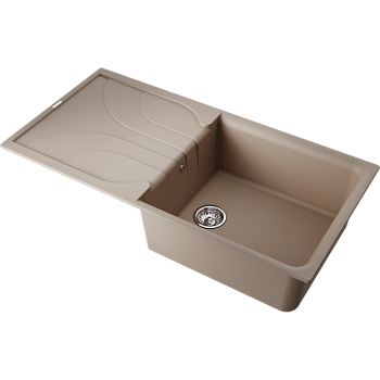 Фото Кухонная мойка Omoikiri Yasugata 100-SA 4993846 бежевый