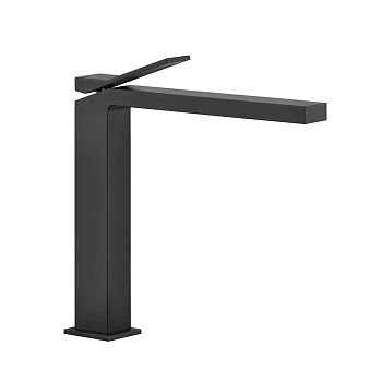 Фото Смеситель для раковины Gessi Rettangolo K 53004#299, черный матовый