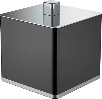 Фото Контейнер Boheme 10964-B-CR черный/хром