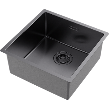 Фото Кухонная мойка Omoikiri Tadzava 44-U/I Ultra-GM 4993265 вороненая сталь