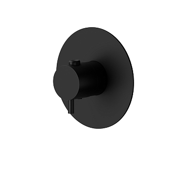 Фото Смеситель Newform X-Way 67607E.01.093 для душа термостат, черный матовый