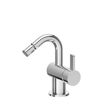 Фото Смеситель Newform Blink Chic 71025.21.018 для биде с донным клапаном, хром глянец