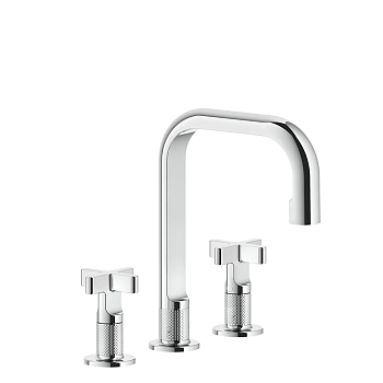 Фото Смеситель для раковины Gessi Inciso 58113#031 с донным клапаном, хром