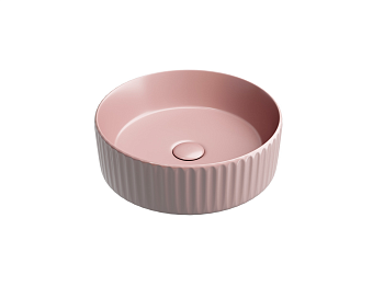 Фото Раковина Ceramicanova Element CN6057MP накладная 36 × 36 × 11,5 см, розовый матовый
