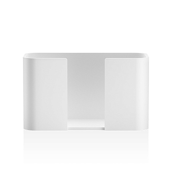 Фото Диспенсер для салфеток Decor Walther Stone 0974150 настольный, белый матовый