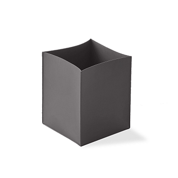 Фото Корзина Decor Walther Nappa 0938793 для мусора напольная 24x24x28 см, натуральная кожа цвет серый