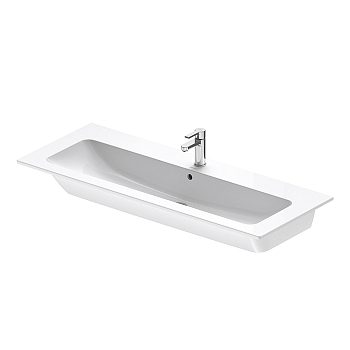 Фото Раковина Duravit Me by Starck 2361120000 подвесная 123 см, цвет белый