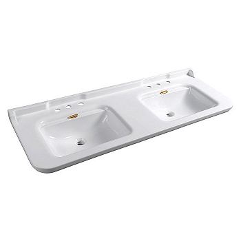 Фото Раковина Kerasan Waldorfс заглушкой для перелива 150 см