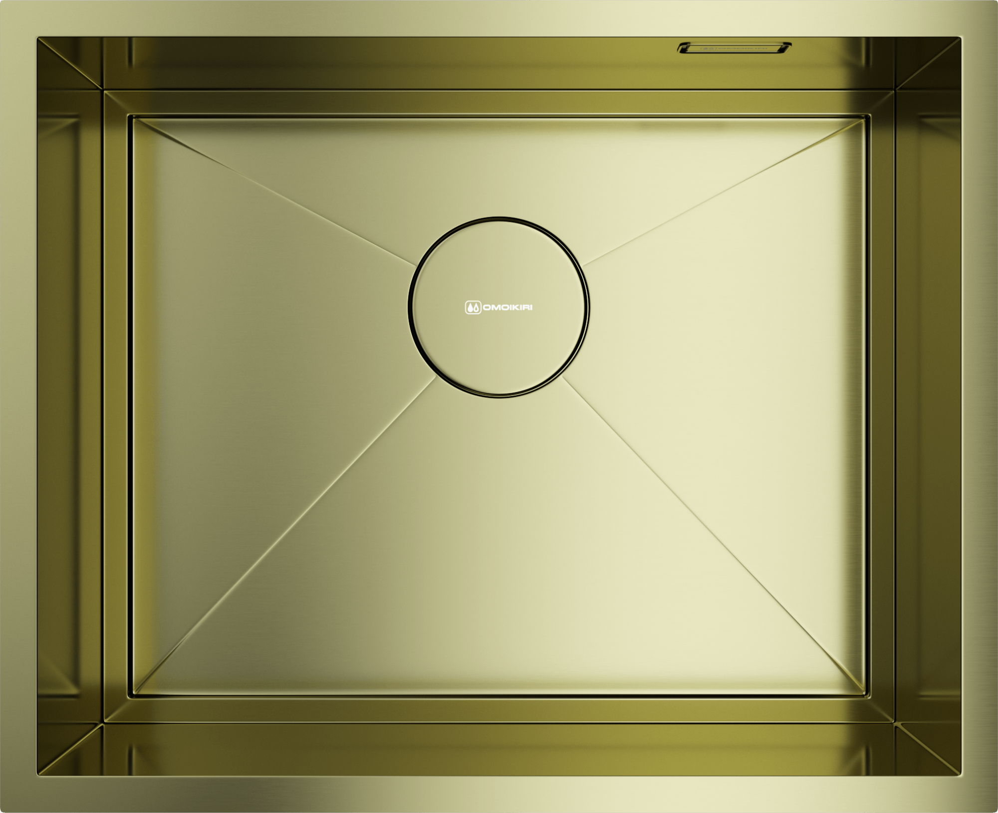 Фото Кухонная мойка Omoikiri Kasen 54-16-INT-LG 4997060 светлое золото