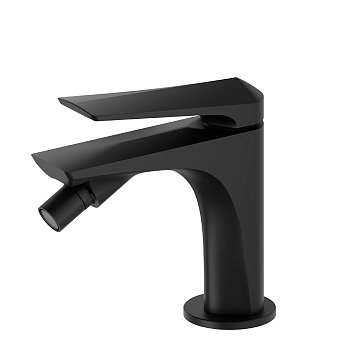 Фото Смеситель Newform Delta Zero 72227.01.093 для биде, черный матовый