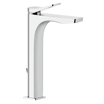 Фото Смеситель для раковины Gessi Rilievo 59009#031 с донным клапаном, хром глянец