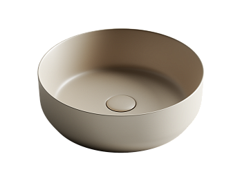Фото Раковина Ceramicanova Element CN6022MC накладная 39 × 39 × 12 см, капучино матовый